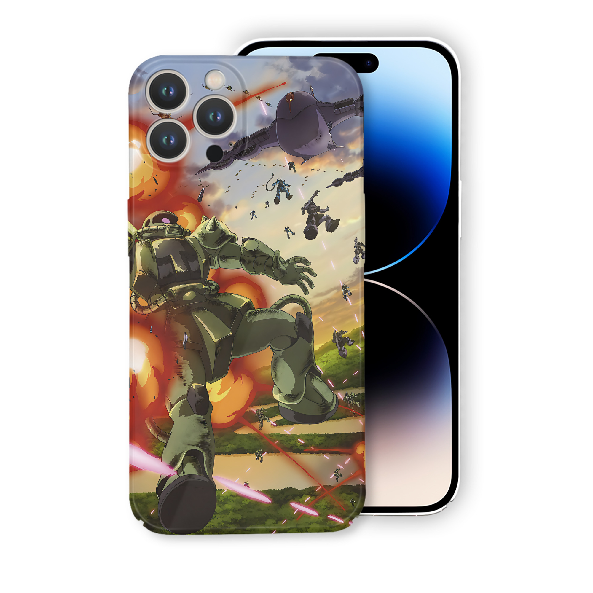 （画像用） 機動戦士ガンダム Mobile Suit Gundam 【iPhone 14シリーズ対応】ハードケース